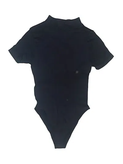 Pre-owned Unbranded Bodysuit In Black