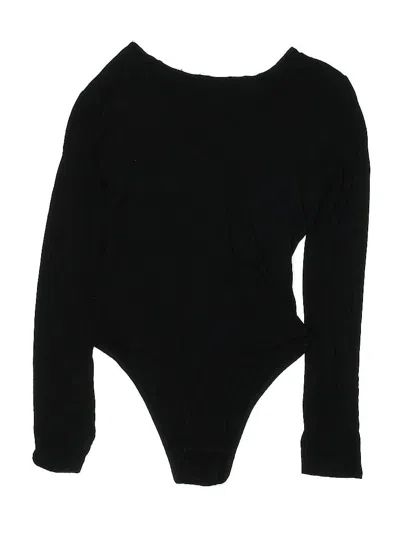 Pre-owned Unbranded Bodysuit In Black
