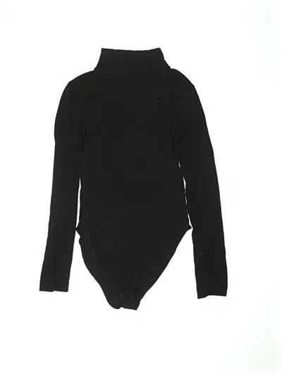 Pre-owned Unbranded Bodysuit In Black