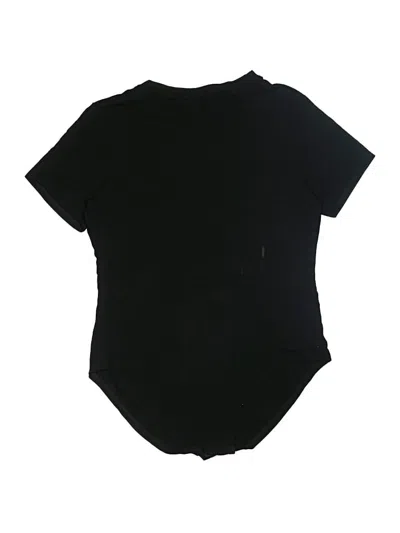Pre-owned Unbranded Bodysuit In Black