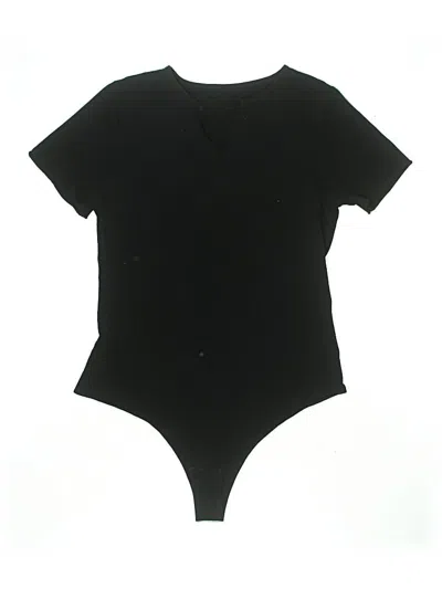 Pre-owned Unbranded Bodysuit In Black