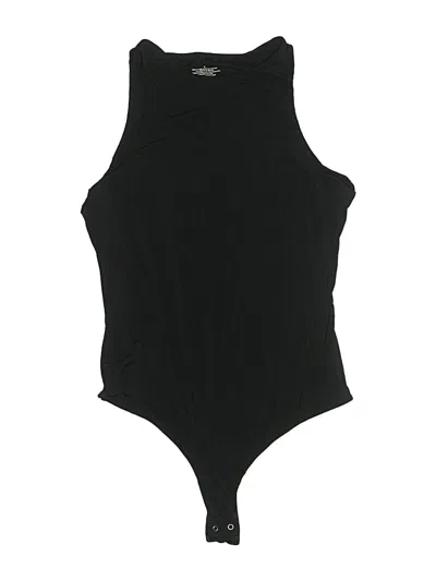 Pre-owned Unbranded Bodysuit In Black