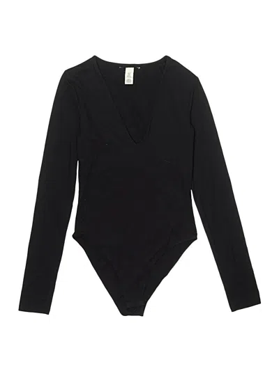 Pre-owned Unbranded Bodysuit In Black