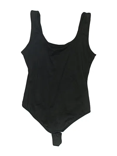 Pre-owned Unbranded Bodysuit In Black