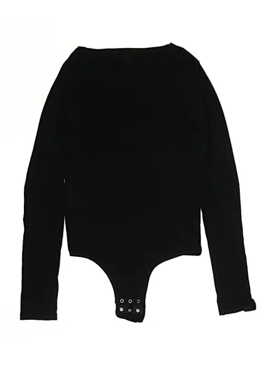 Pre-owned Unbranded Bodysuit In Black