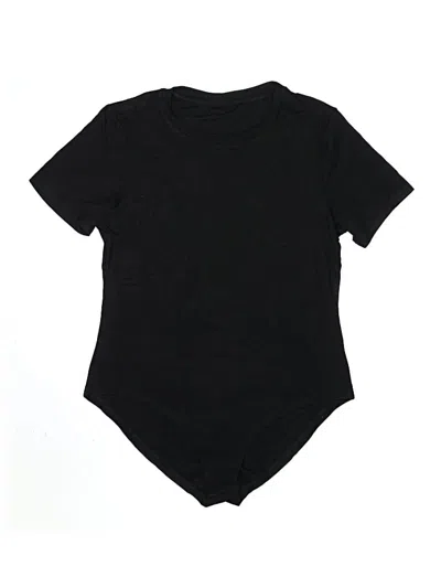 Pre-owned Unbranded Bodysuit In Black