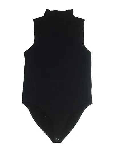 Pre-owned Unbranded Bodysuit In Black