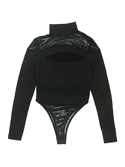 Pre-owned Unbranded Bodysuit In Black