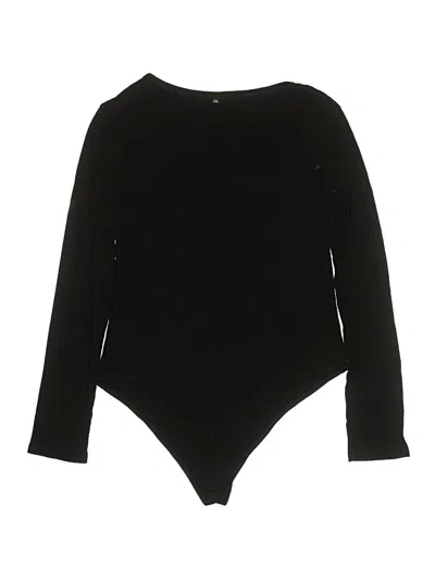 Pre-owned Unbranded Bodysuit In Black