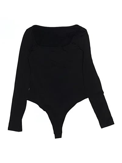 Pre-owned Unbranded Bodysuit In Black