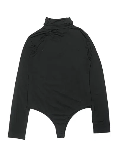 Pre-owned Unbranded Bodysuit In Black