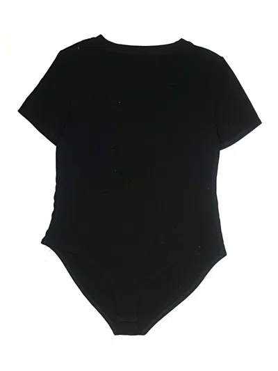 Pre-owned Unbranded Bodysuit In Black