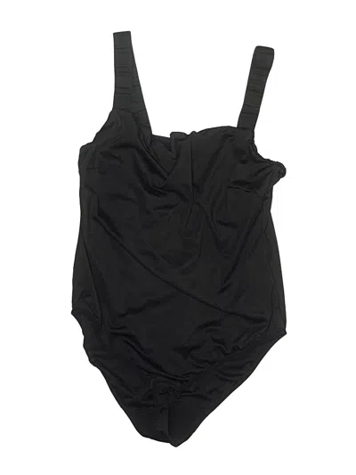 Pre-owned Unbranded Bodysuit In Black
