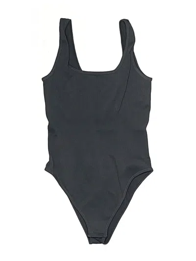 Pre-owned Unbranded Bodysuit In Black