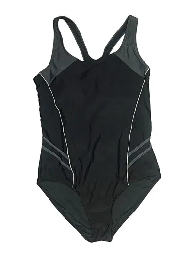 Pre-owned Unbranded Bodysuit In Black