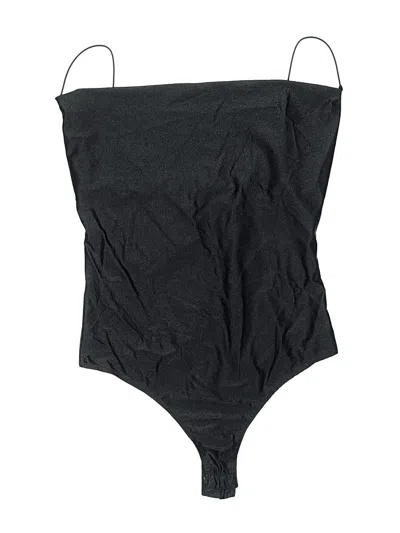 Pre-owned Unbranded Bodysuit In Black