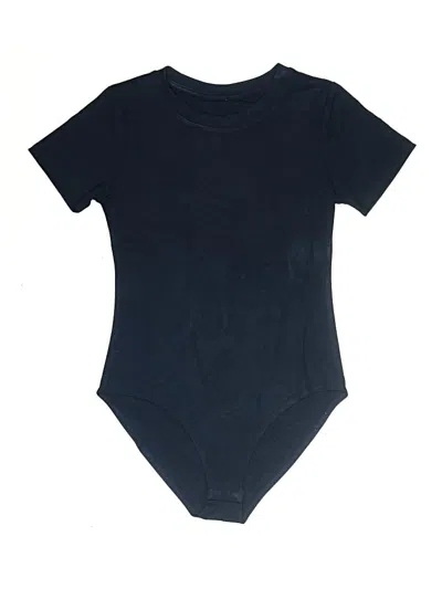 Pre-owned Unbranded Bodysuit In Black