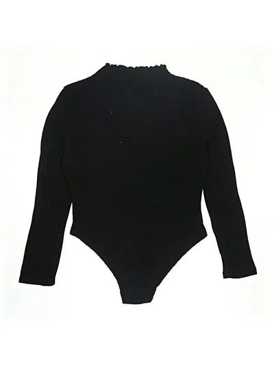 Pre-owned Unbranded Bodysuit In Black