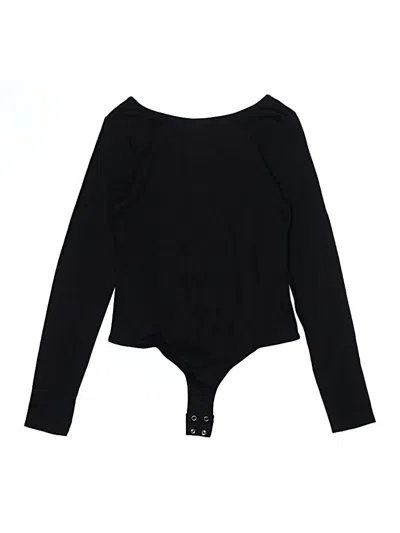 Pre-owned Unbranded Bodysuit In Black