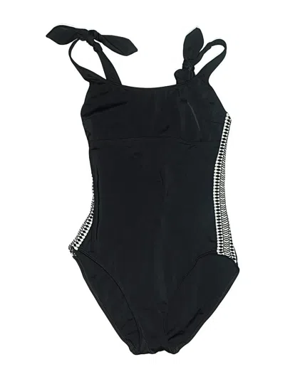 Pre-owned Unbranded Bodysuit In Black