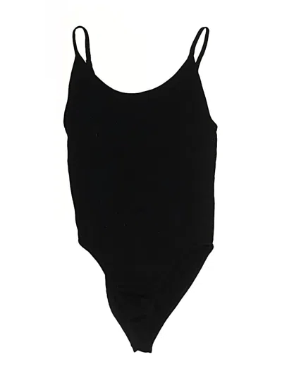 Pre-owned Unbranded Bodysuit In Black