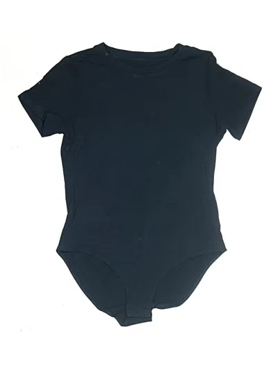 Pre-owned Unbranded Bodysuit In Black