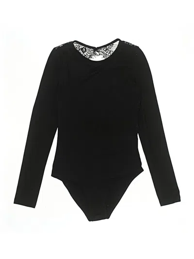 Pre-owned Unbranded Bodysuit In Black