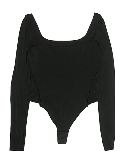 Pre-owned Unbranded Bodysuit In Black