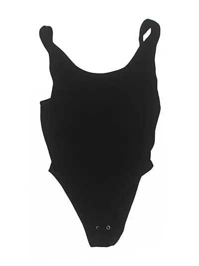 Pre-owned Unbranded Bodysuit In Black