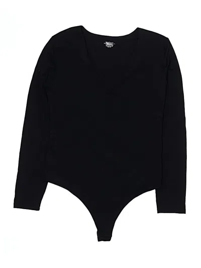 Pre-owned Unbranded Bodysuit In Black