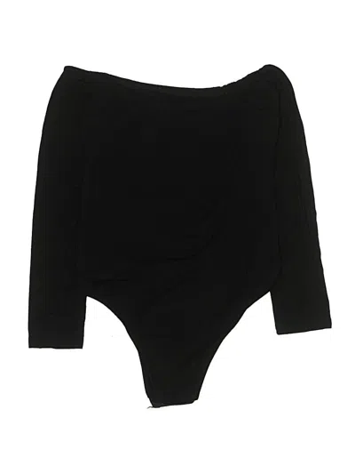Pre-owned Unbranded Bodysuit In Black