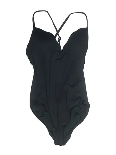 Pre-owned Unbranded Bodysuit In Black