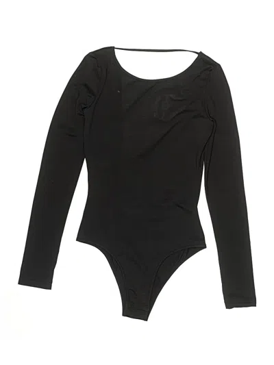 Pre-owned Unbranded Bodysuit In Black