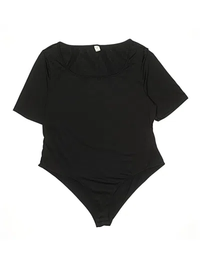 Pre-owned Unbranded Bodysuit In Black