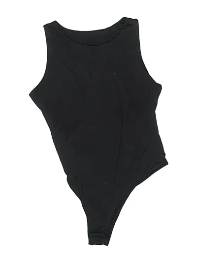 Pre-owned Unbranded Bodysuit In Black