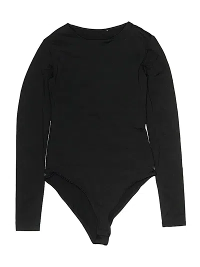 Pre-owned Unbranded Bodysuit In Black