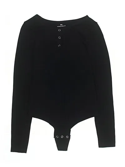 Pre-owned Unbranded Bodysuit In Black