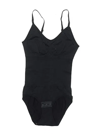 Pre-owned Unbranded Bodysuit In Black
