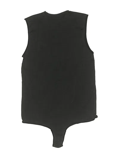 Pre-owned Unbranded Bodysuit In Black