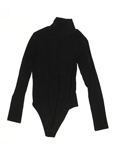 Pre-owned Unbranded Bodysuit In Black