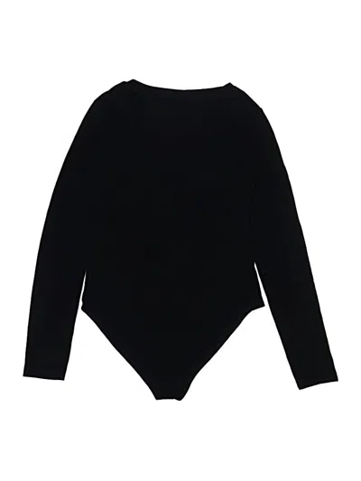 Pre-owned Unbranded Bodysuit In Black