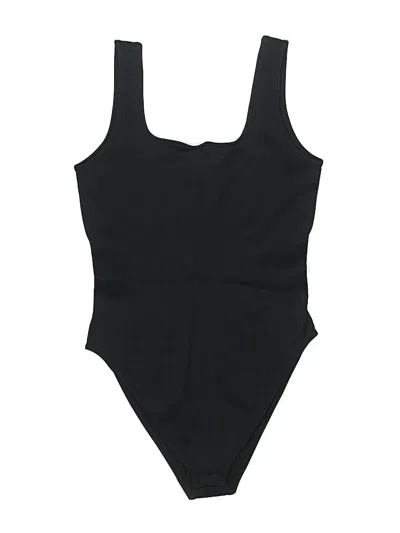Pre-owned Unbranded Bodysuit In Black