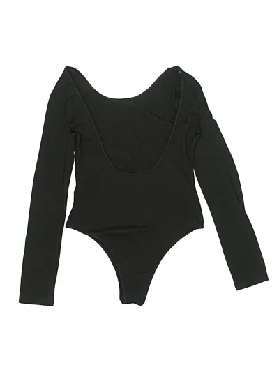 Pre-owned Unbranded Bodysuit In Black