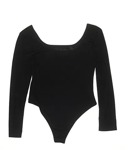 Pre-owned Unbranded Bodysuit In Black