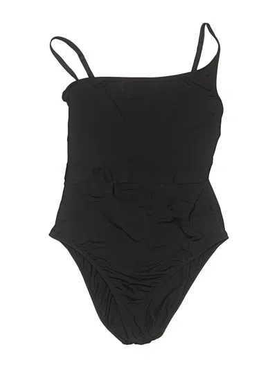 Pre-owned Unbranded Bodysuit In Black