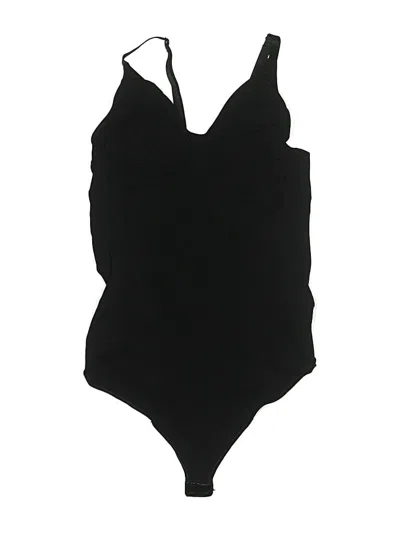Pre-owned Unbranded Bodysuit In Black