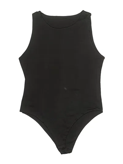 Pre-owned Unbranded Bodysuit In Black