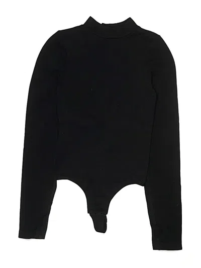 Pre-owned Unbranded Bodysuit In Black