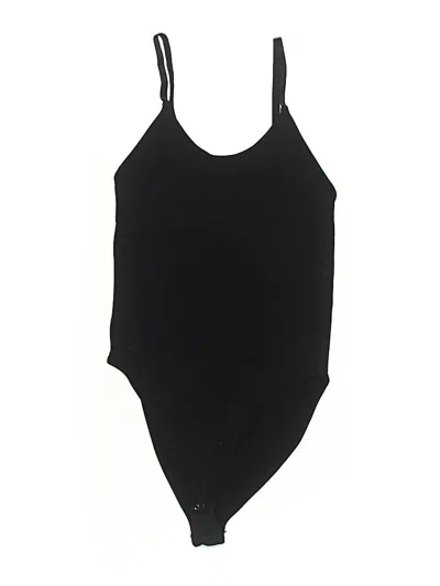 Pre-owned Unbranded Bodysuit In Black