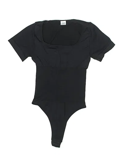 Pre-owned Unbranded Bodysuit In Black